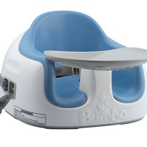 Bumbo Baby & Toddler Multi-Seat 3-in-1 Booster Seat/High Chair, Powder Blue